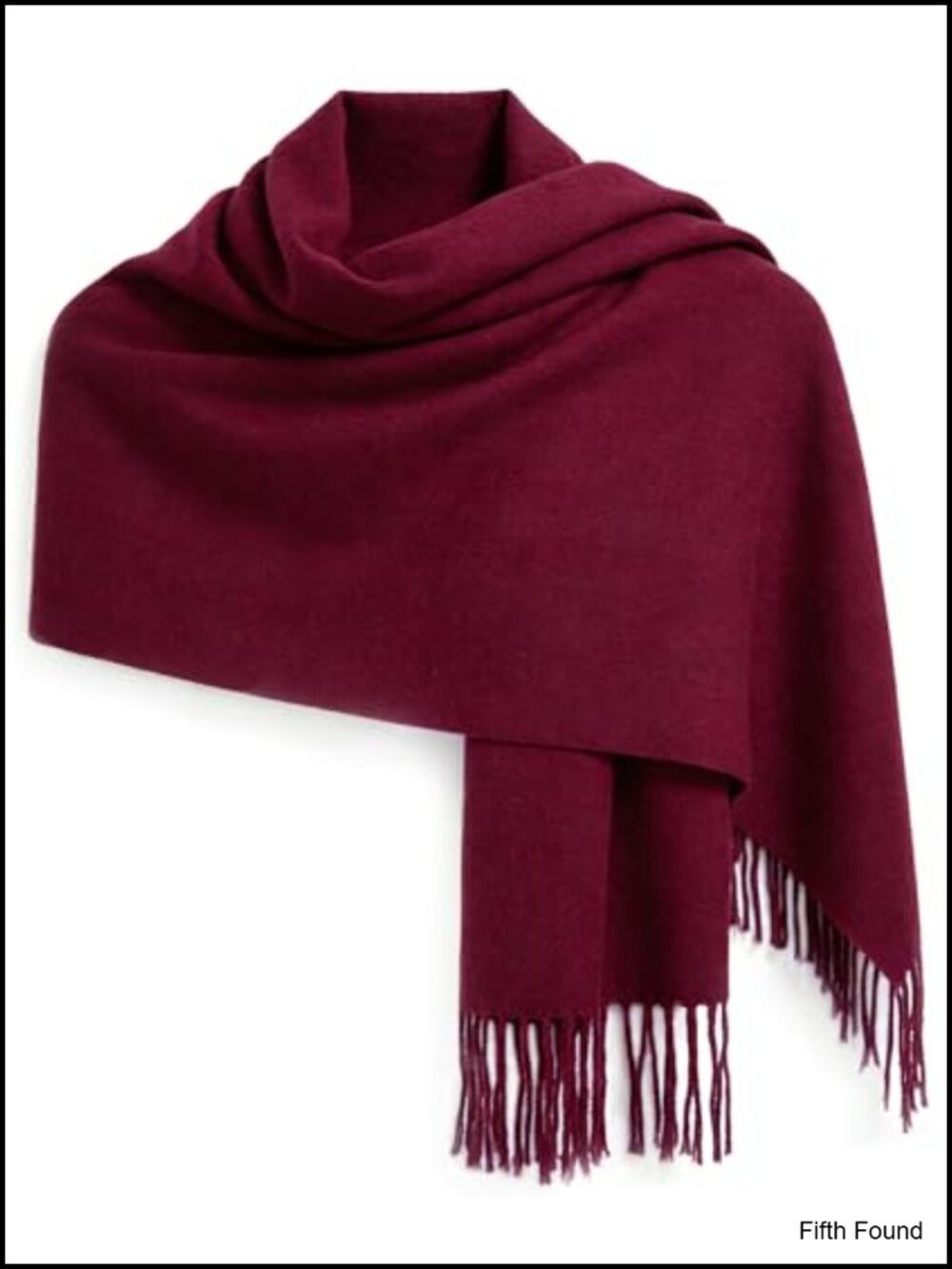 Soft Plush Shawl Fringe Wrap Large Scarf for Women